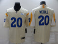 Men's Los Angeles Rams Eric Weddle Beige Game Jersey