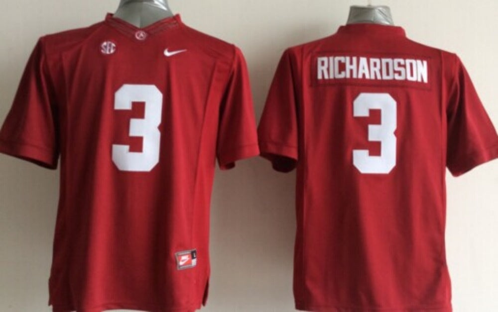 Men's Alabama Crimson Tide Trent Richardson Crimson Player Game Jersey