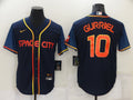 Men's Houston Astros Yuli Gurriel Navy Space City Jersey