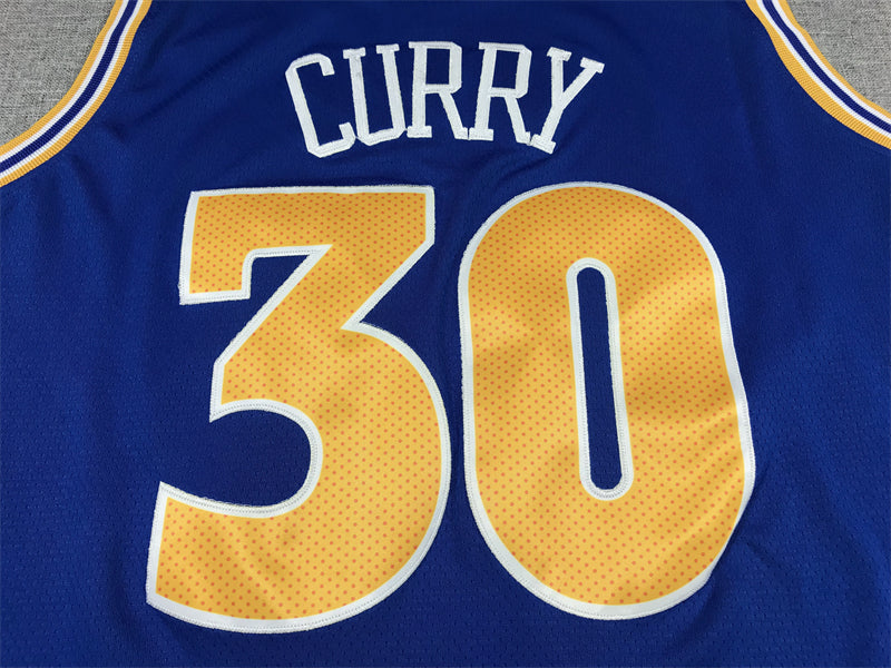 Men's Golden State Warriors Stephen Curry Blue 2022/23 Swingman Jersey - Classic Edition