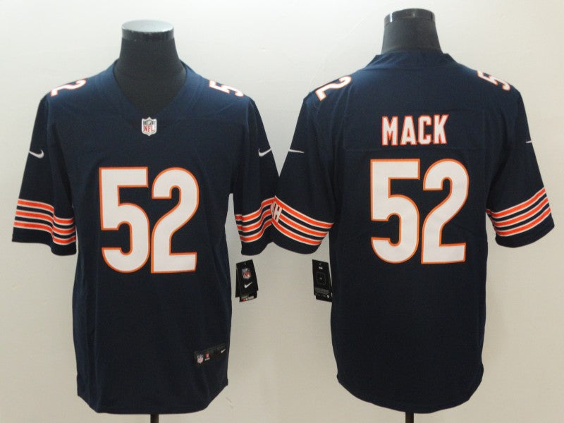 Men's Chicago Bears Khalil Mack Navy Game Jersey