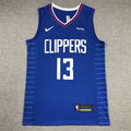 Men's LA Clippers Paul George Royal 2022/23 Swingman Jersey