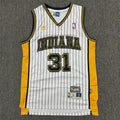 Men's Indiana Pacers Reggie Miller White Hardwood Classics Swingman Jersey