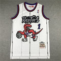 Men's Toronto Raptors Tracy McGrady 1998-99 White Hardwood Classics Swingman Jersey