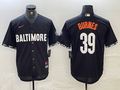 Men's Baltimore Orioles Corbin Burnes Black City Connect Replica Player Jersey