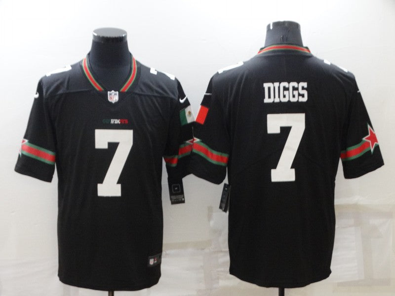Men's Dallas Cowboys Trevon Diggs Black Game Player Jersey