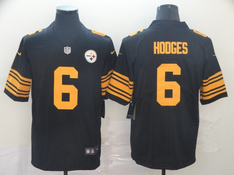 Men's Pittsburgh Steelers Devlin Hodges Black Alternate Legend Jersey