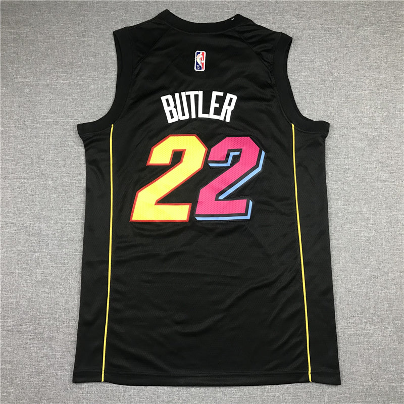 Men's Miami Heat Jimmy Butler Black Swingman Player Jersey - City Edition