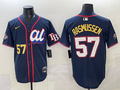 Men's American League Drew Rasmussen Navy 2025 All-Star Edition Limited Player Jersey