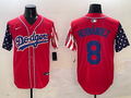 Men's Los Angeles Dodgers Enrique Hernandez Red Replica Player Jersey