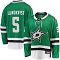 Men's Dallas Stars Nils Lundkvist Fanatics Kelly Green Home Breakaway Player Jersey