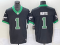 Men's Philadelphia Eagles Jalen Hurts Black Player Game Jersey