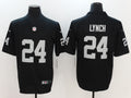 Men's Las Vegas Raiders Marshawn Lynch Black Game Jersey