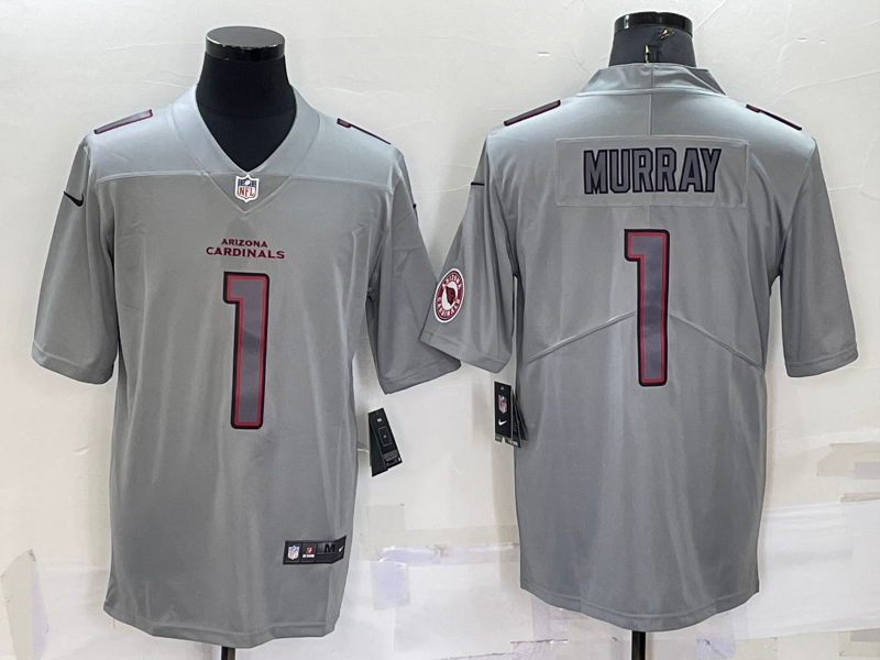 Men's Arizona Cardinals Kyler Murray Gray Alternate Game Jersey