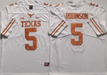 Men's Texas Longhorns Bijan Robinson White Replica Team Jersey