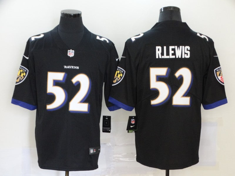 Men's Baltimore Ravens Ray Lewis Black Retired Player Jersey