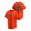 Men's Baltimore Orioles Orange Replica Custom Jersey