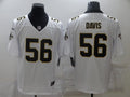 Men's New Orleans Saints Demario Davis White Game Jersey