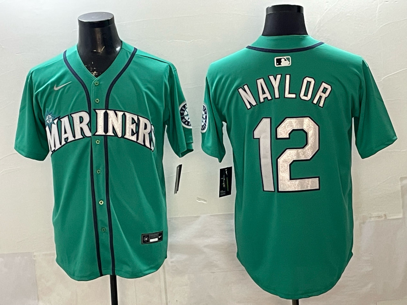 Men's Seattle Mariners Josh Naylor Teal Alternate Limited Player Jersey