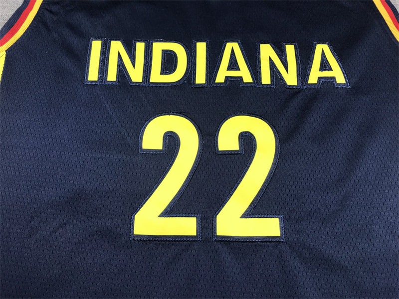 Men's Indiana Fever Caitlin Clark Navy Replica Player Jersey