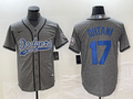 Men's Los Angeles Dodgers Shohei Ohtani Gray Player Jersey Joint Edition