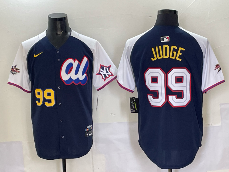 Men's American League Aaron Judge Navy 2025 All-Star Edition Player Jersey