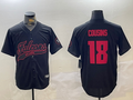 Men's Atlanta Falcons Kirk Cousins Black Team Game Jersey