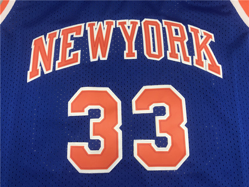 Men's New York Knicks Patrick Ewing 1991-92 Hardwood Classics Player Jersey