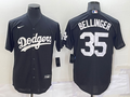Men's Los Angeles Dodgers Cody Bellinger Black Replica Baseball Jersey