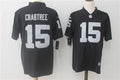 Men's Las Vegas Raiders Michael Crabtree Black Game Player Jersey