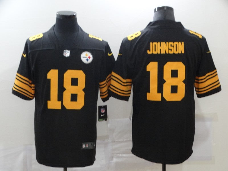 Men's Pittsburgh Steelers Diontae Johnson Black Alternate Legend Jersey