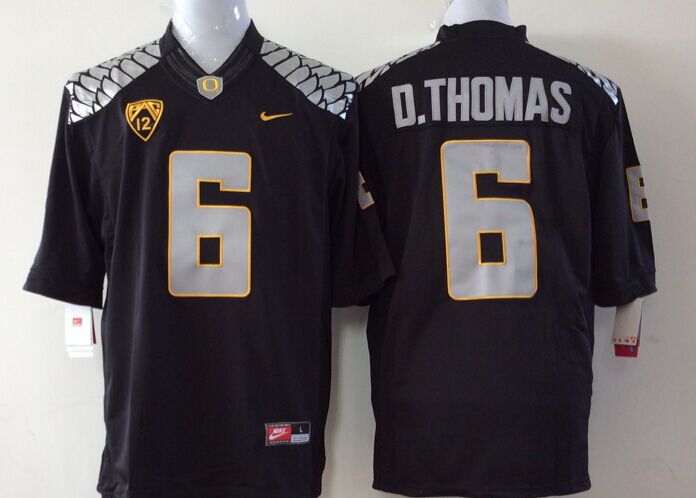 Men's Oregon Ducks De'Anthony Thomas Black Player Jersey
