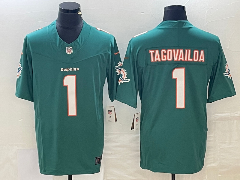 Men's Miami Dolphins Tua Tagovailoa Green Aqua Legend Jersey