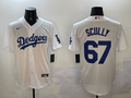 Men's Los Angeles Dodgers Vince Scully White Home Replica Player Jersey
