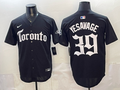 Men's Toronto Blue Jays Trey Yesavage Black Replica Player Jersey