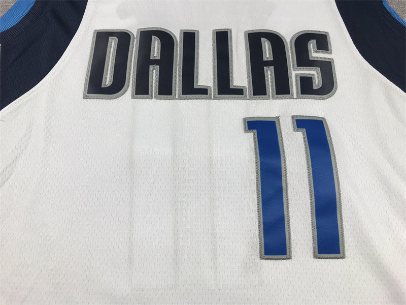 Men's Dallas Mavericks Kyrie Irving White Fastbreak Jersey - Association Edition