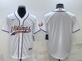 Men's Minnesota Vikings White Blank Jersey