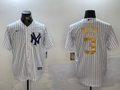 Men's New York Yankees Babe Ruth White Team Game Jersey