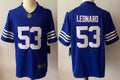 Men's Indianapolis Colts Darius Leonard Blue Game Jersey