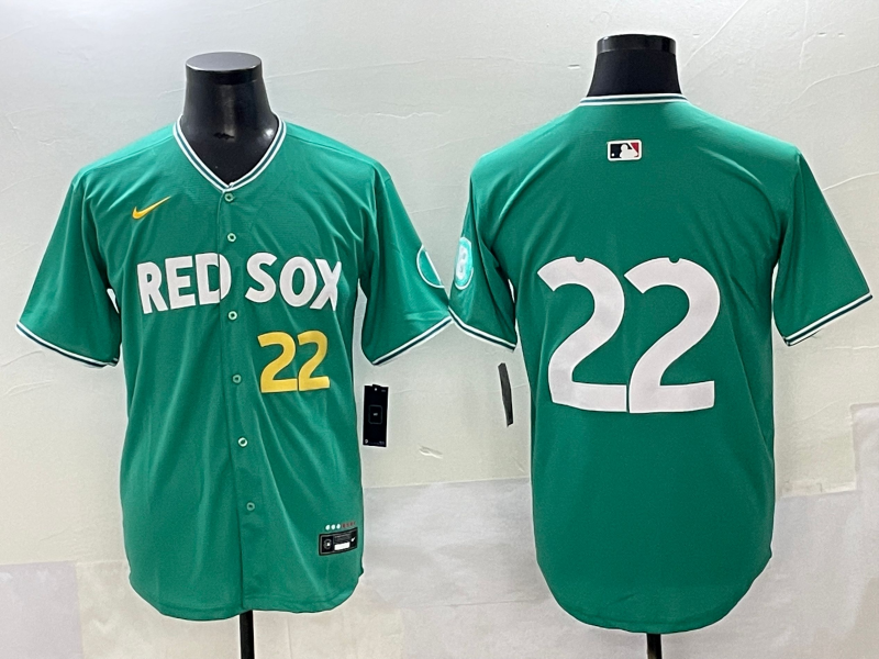Men's Boston Red Sox Garrett Whitlock Green 2025 City Connect Limited Player Jersey