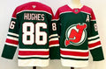 Men's New Jersey Devils Jack Hughes Fanatics Green Player Jersey
