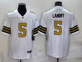 Men's New Orleans Saints Jarvis Landry White Player Game Jersey