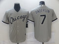 Men's Chicago White Sox Tim Anderson Gray Replica Baseball Jersey