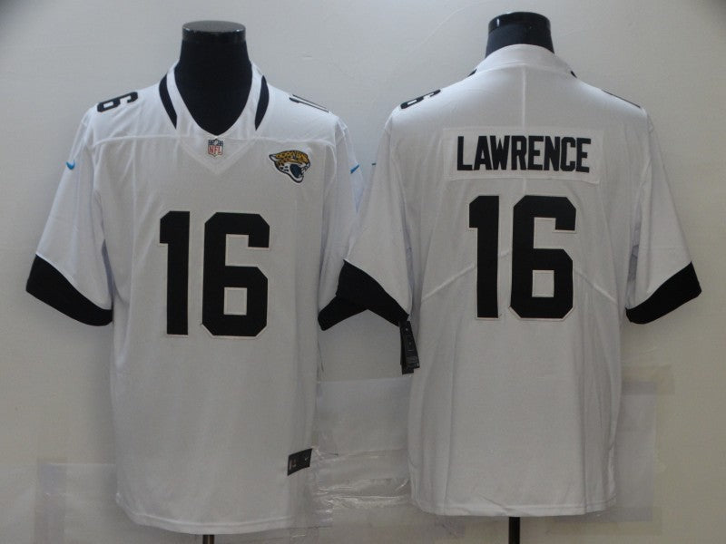 Men's Jacksonville Jaguars Trevor Lawrence White Game Jersey