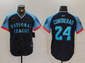 Men's National League Christian Yelich Navy 2024 MLB All-Star Game Limited Player Jersey