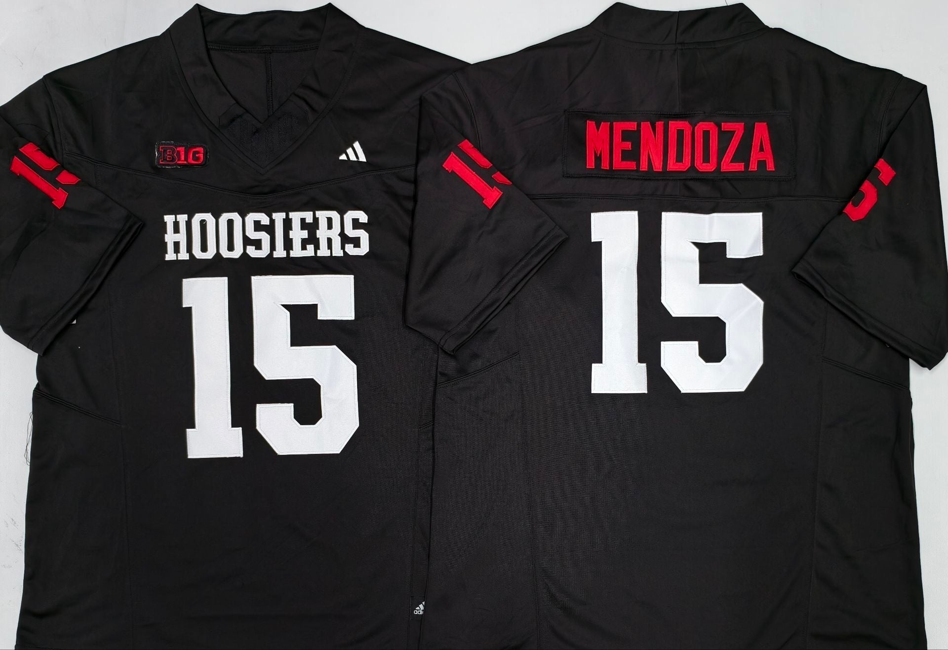 Men's Indiana Hoosiers Fernando Mendoza Black Player Game Jersey