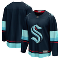 Men's Seattle Kraken Fanatics Deep Sea Blue Blank Jersey
