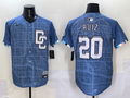 Men's Washington Nationals Keibert Ruiz Blue 2025 City Connect Limited Player Jersey