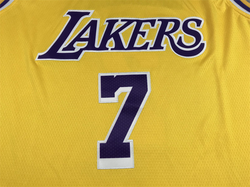 Men's Los Angeles Lakers Carmelo Anthony Gold 2021/22 Fast Break Replica Jersey