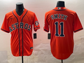 Men's Houston Astros Cam Smith Orange Alternate Replica Player Jersey